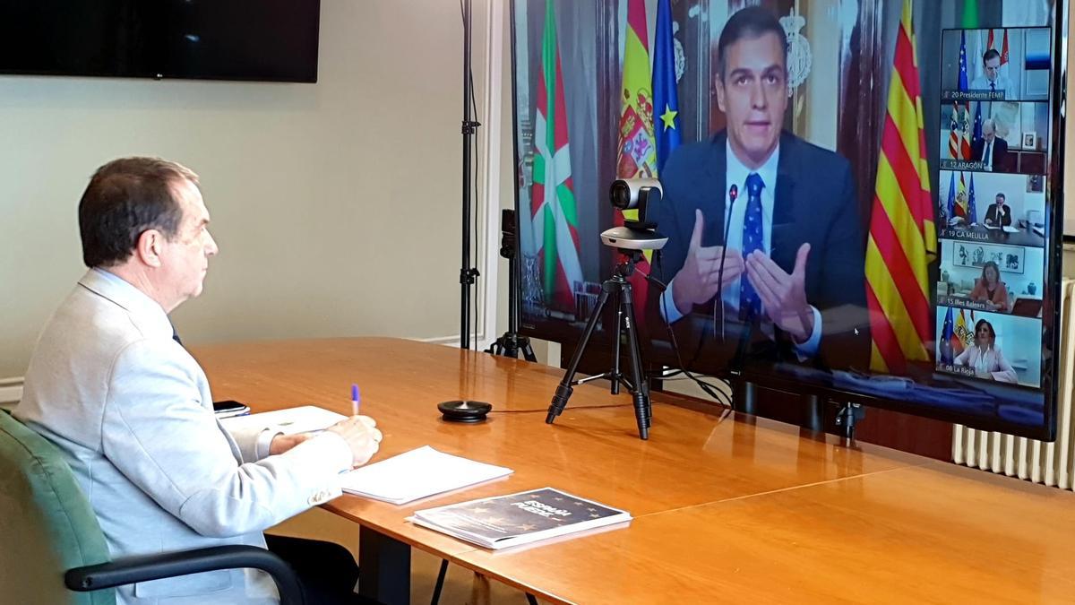 Abel Caballero, en la Conferencia de Presidentes.