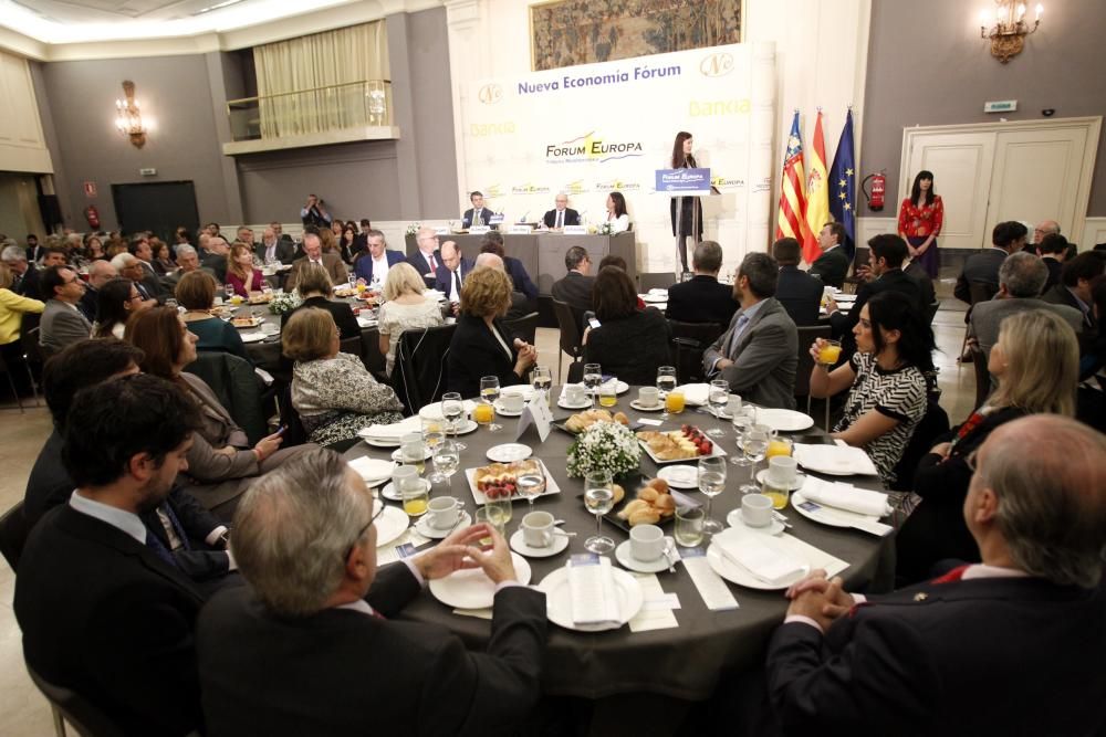 Conferencia de Carmen Montón en el Foro Nueva Economía