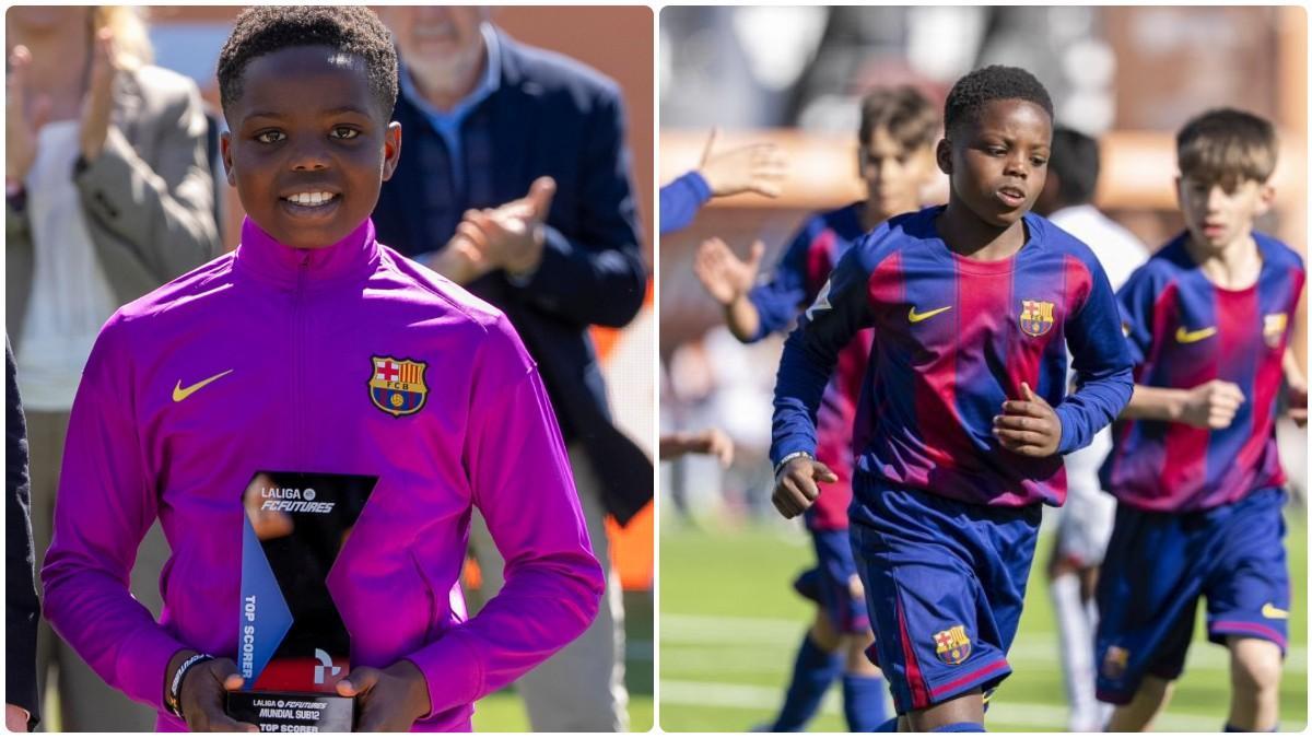 Destiny Ejiofor marcó siete goles en el Mundial Sub-12 de Brunete