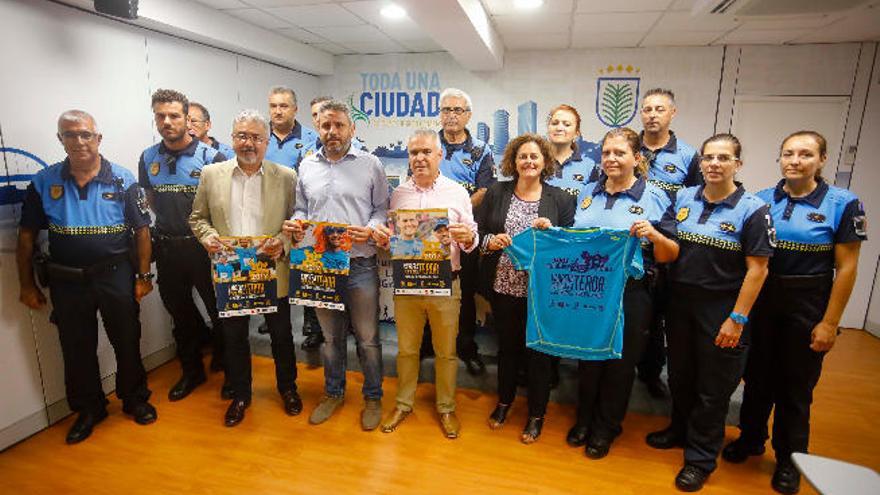 Carrera hacia la solidaridad en Teror.