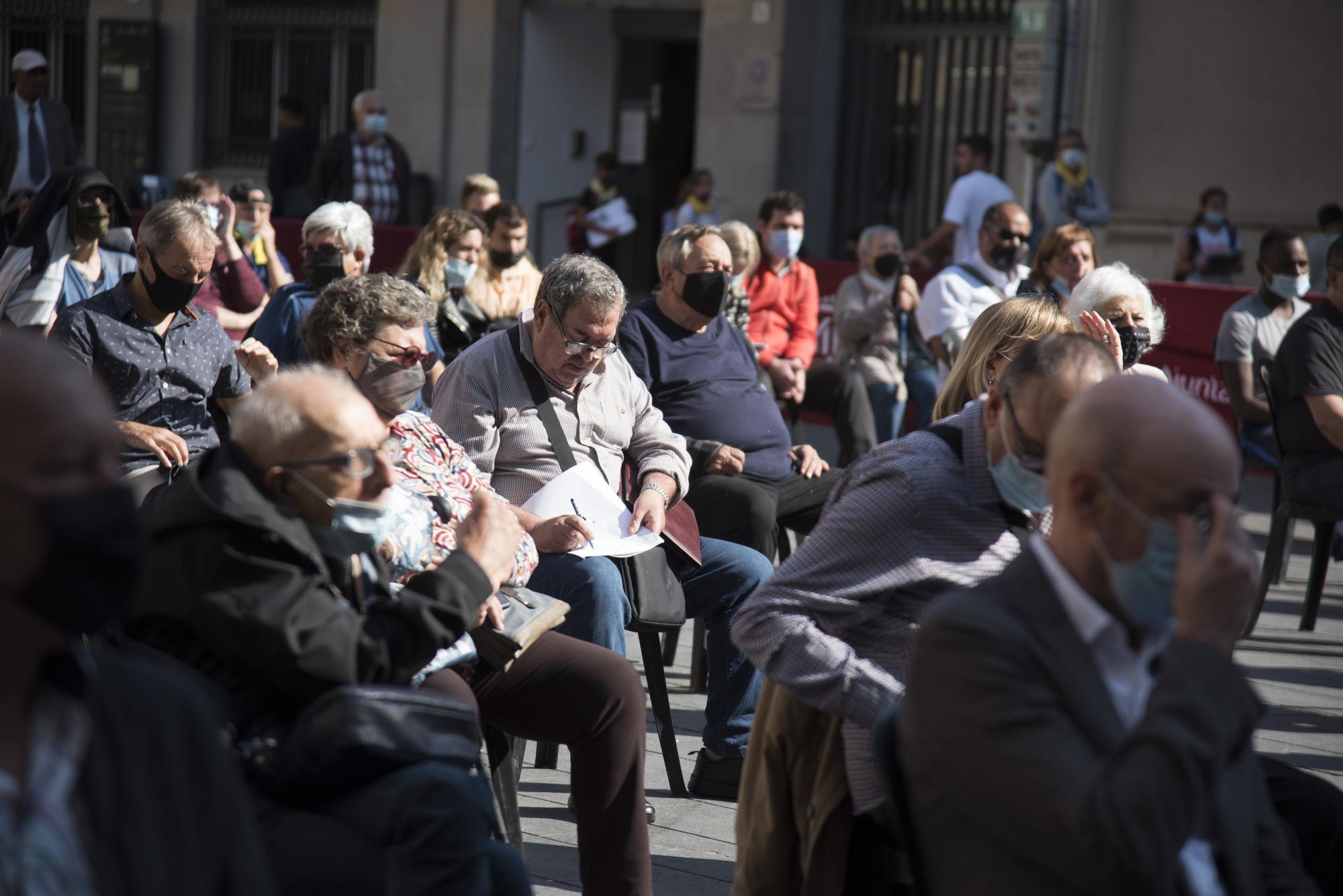 Acte a Manresa per reclamar un Pacte Nacional per a la Salut Mental