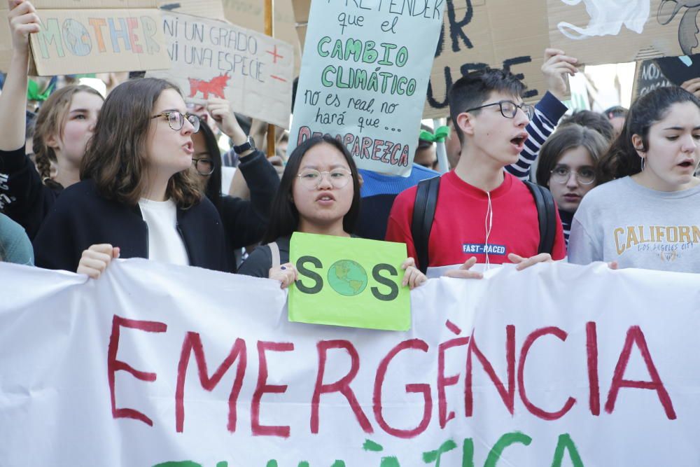 Clamor joven en Alicante contra el cambio climático