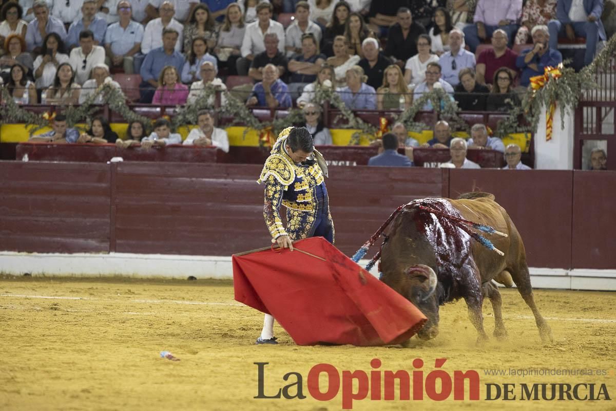 Cuarta corrida en la Feria Taurina de Murcia (Castella, Manzanares y Ureña)