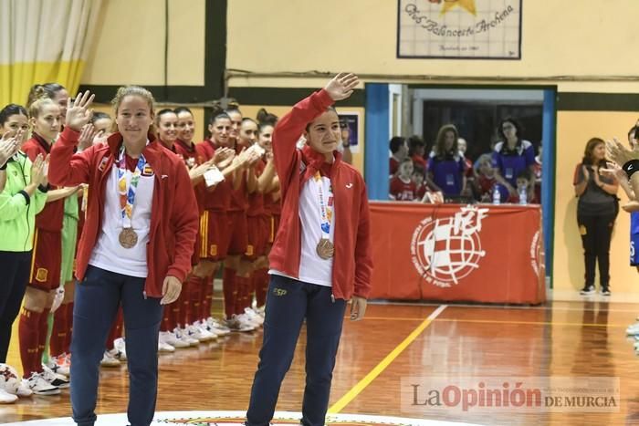 Fútbol sala femenino en Archena: España - Italia