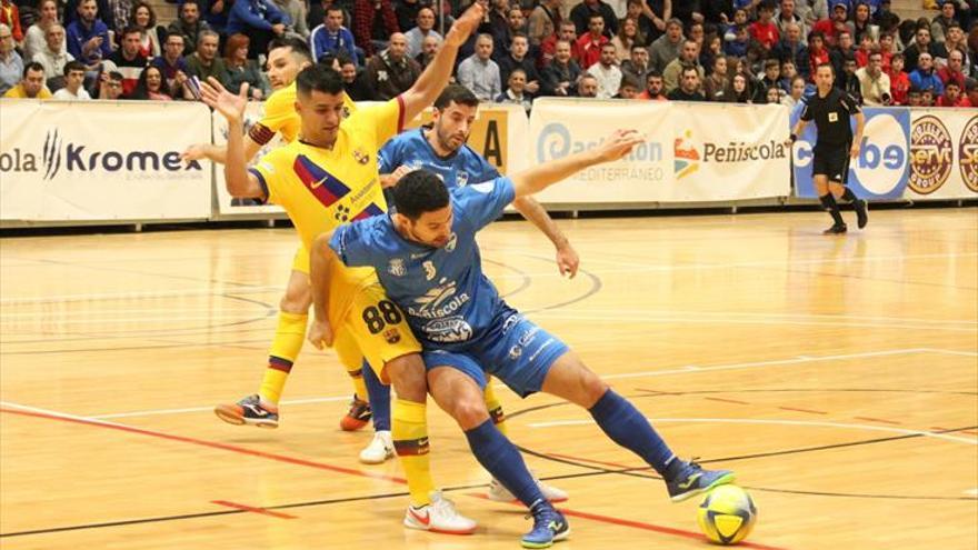 Un efectivo Peñíscola protagoniza la sorpresa de la jornada ante el Barça