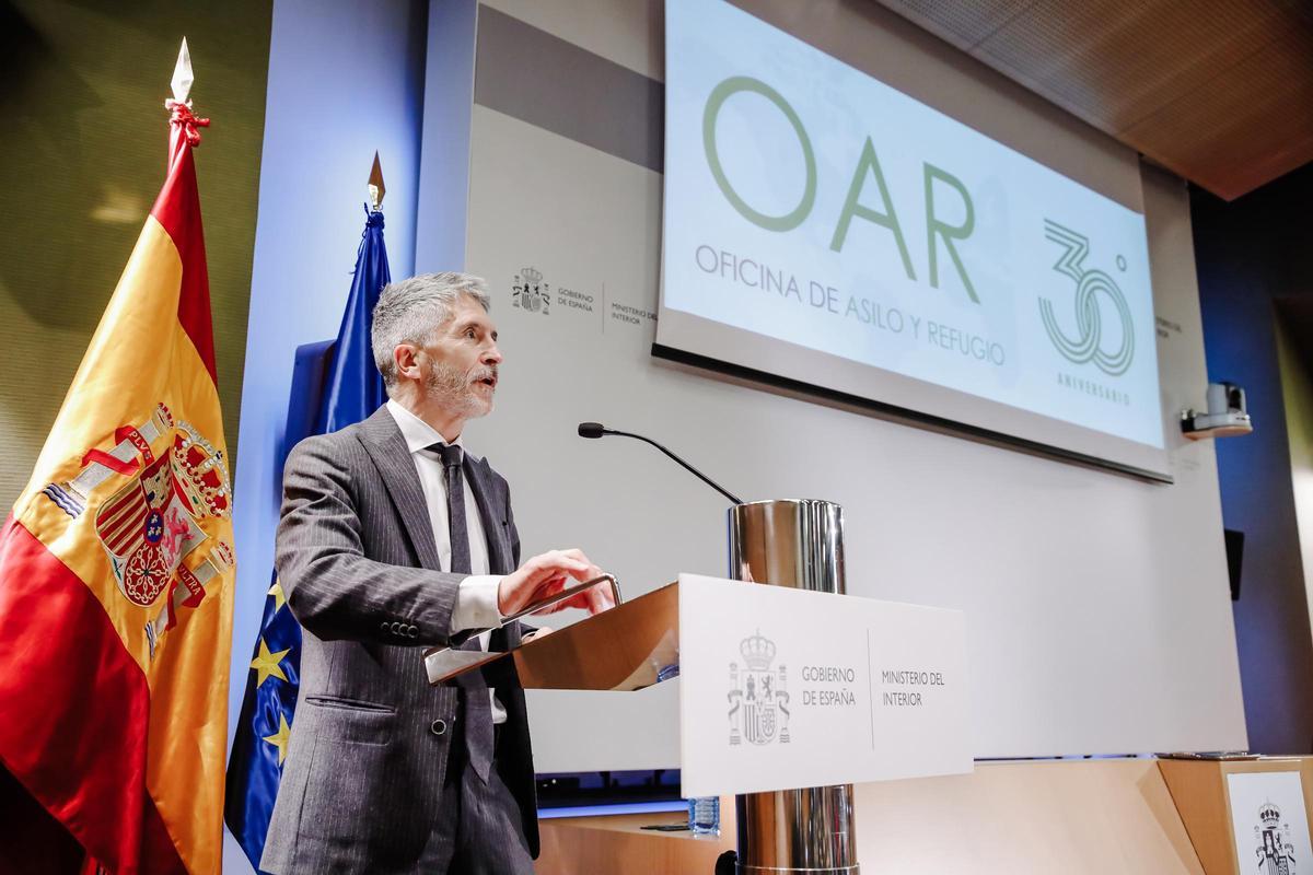 El ministro de Interior, Fernando Grande-Marlaska.