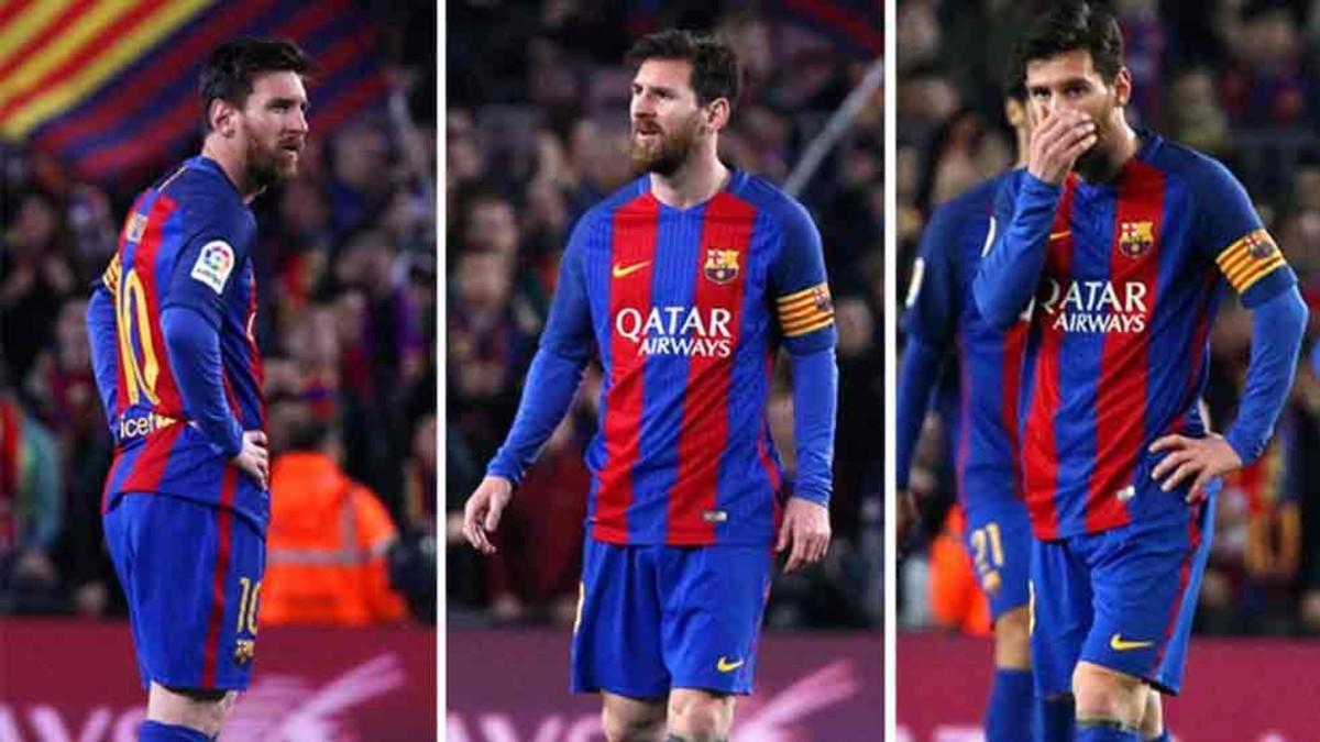 Messi estaba desolado durante el FC Barcelona - Leganés