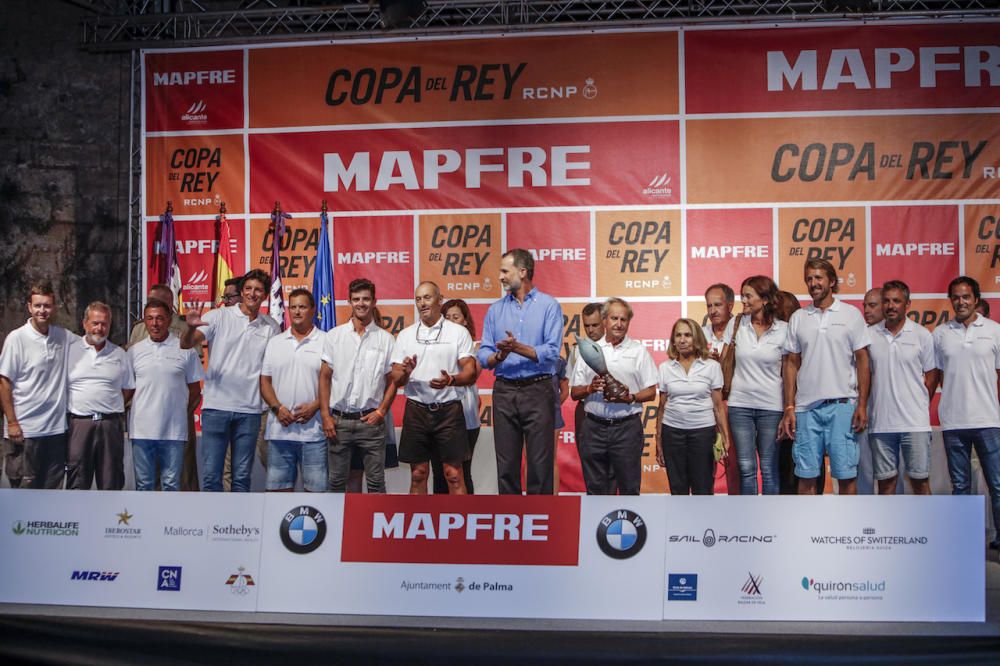 Entrega de trofeos de la Copa del Rey Mapfre