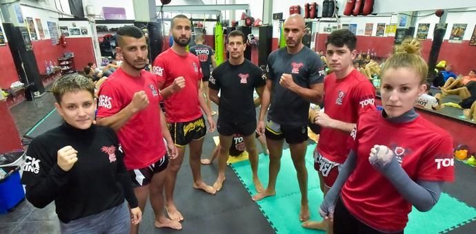 22-04-2019 LAS PALMAS DE GRAN CANARIA. Kick boxing en el gimnasio de Rafa del Toro  | 22/04/2019 | Fotógrafo: Andrés Cruz