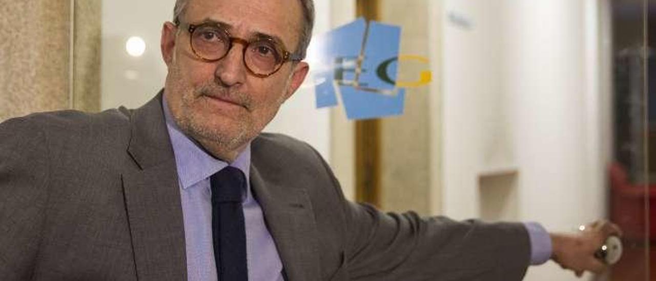 Antonio Dieter Moure es el presidente de la CEG. // Óscar Corral