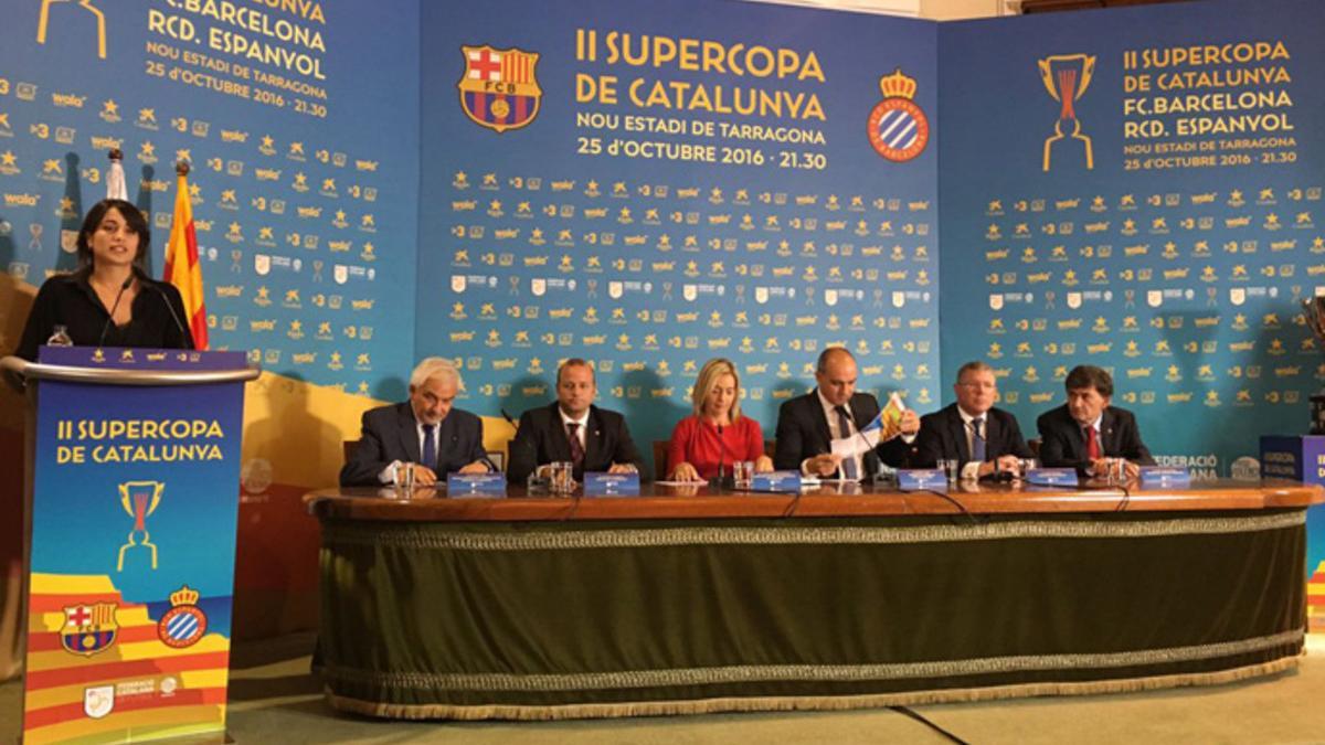 La II Supercopa de Catalunya se ha presentado este jueves en Tarragona