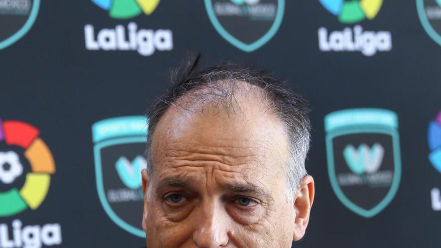 Javier Tebas: un enemigo común