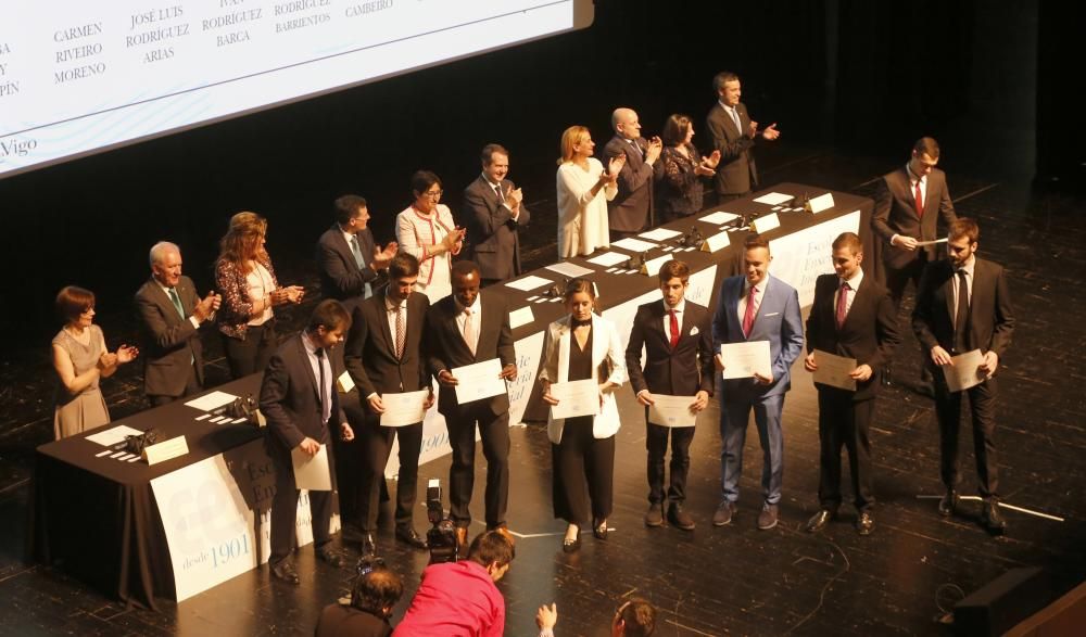 Graduación de Ingeniería Industrial en Vigo