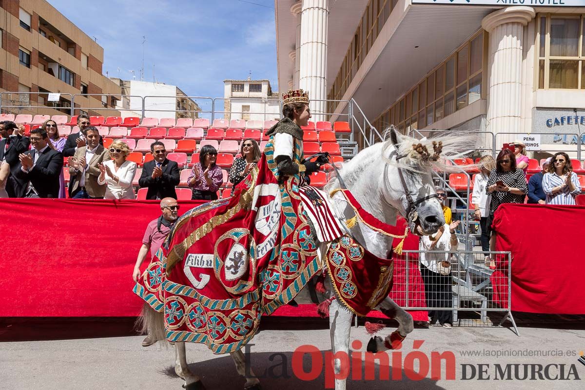 Desfile infantil del Bando Cristiano en las Fiestas de Caravaca