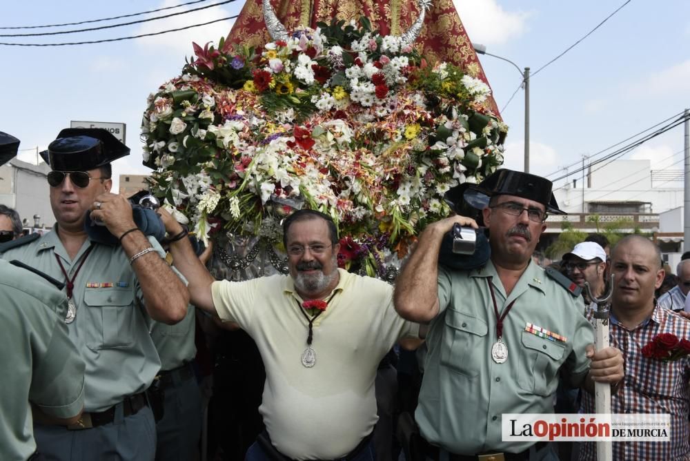 Romería de la Virgen de la Fuensanta: Paso por Alg