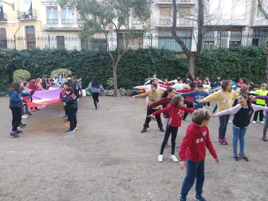 Celebración del Día de la Paz en Alcoy.