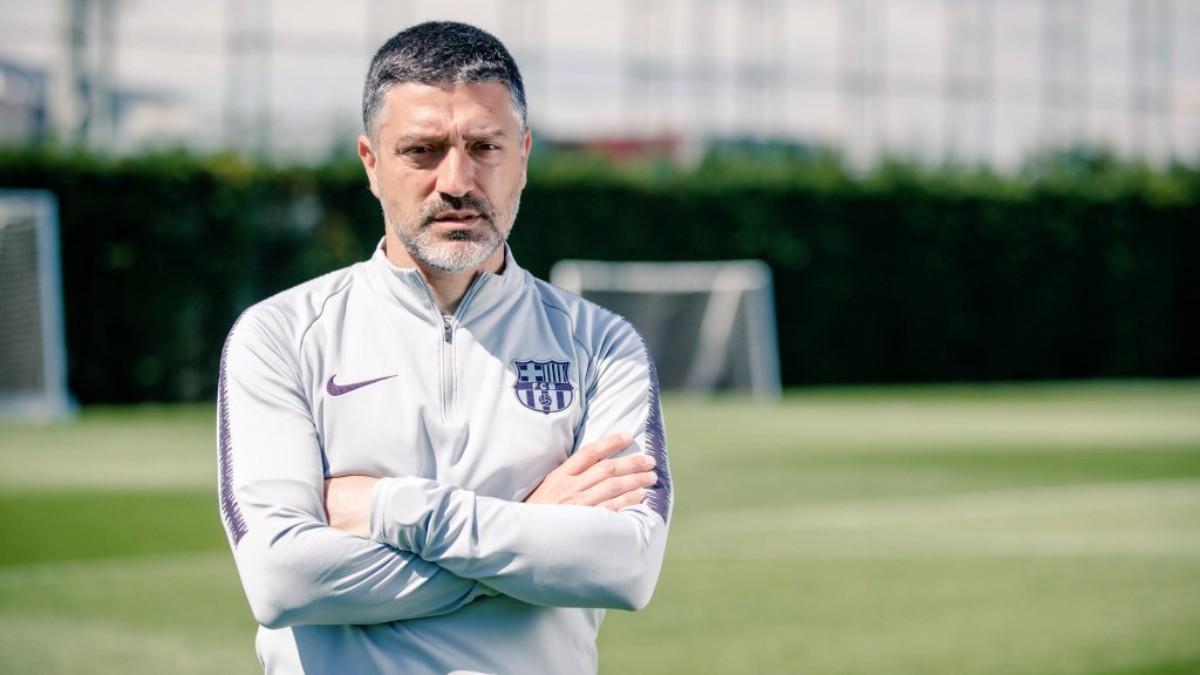 García Pimienta, exentrenador del Barça B