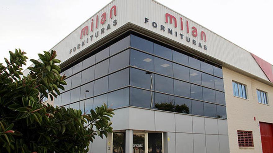 La empresa Milán Fornituras está ubicada en Elche Parque Empresarial