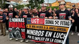 La marcha minera llega a Oviedo: "Tenemos ganas de que nos den una solución, ha sido muy duro"