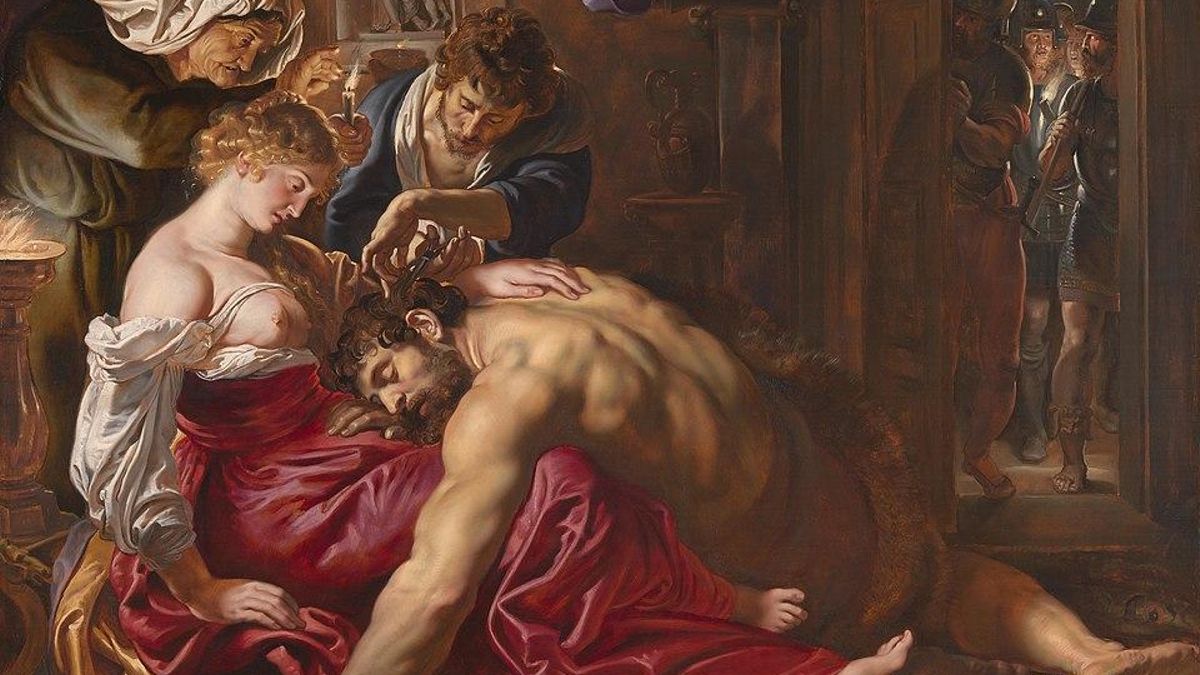 Sansón y Dalila, de Peter Paul Rubens