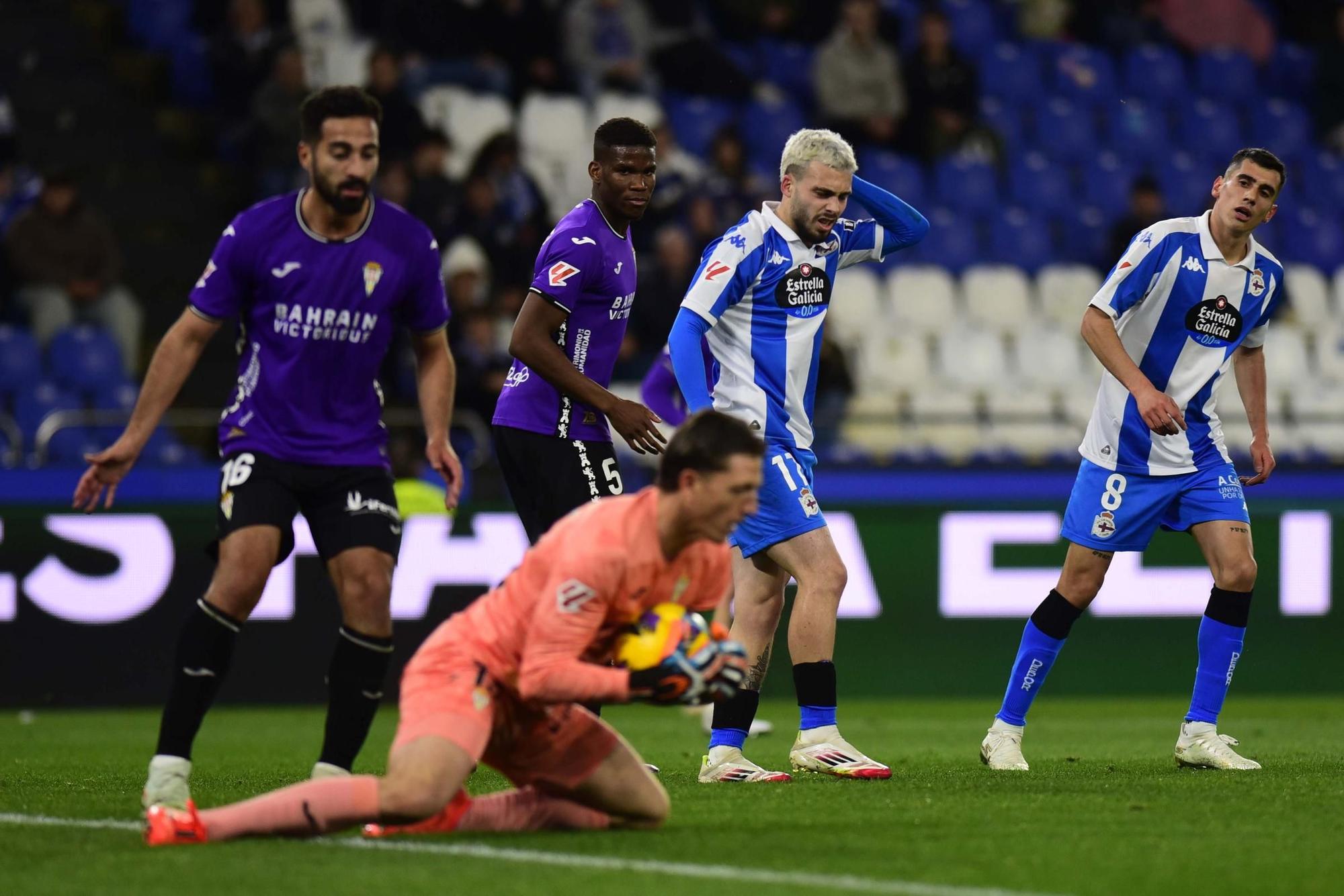 El Deportivo y el Córdoba empatan (1-1) en Riazor