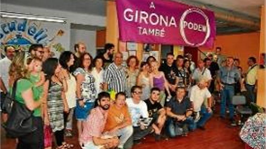 L&#039;acte va reunir desenes de persones a Girona