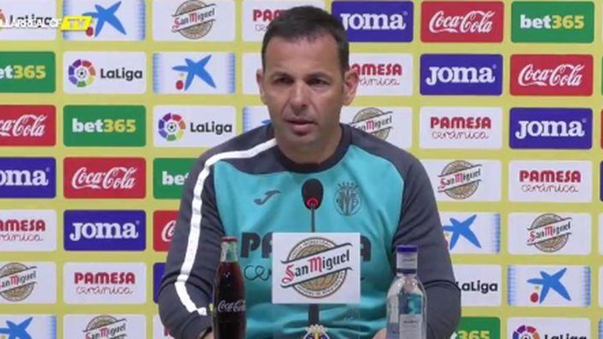 Calleja: &quot;El Villarreal debe ser realista, luchamos por evitar el descenso&quot;