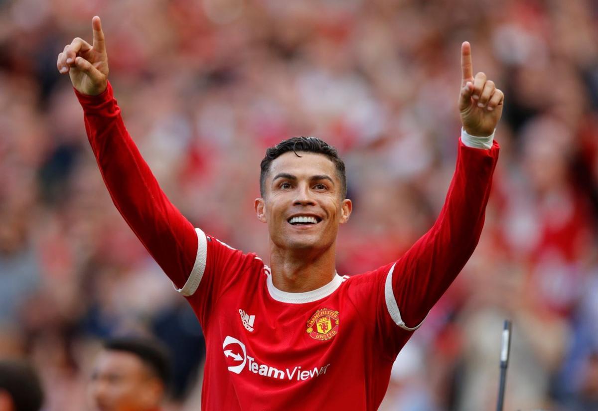 Cristiano Ronaldo volvió a marcar con la camiseta del Manchester United