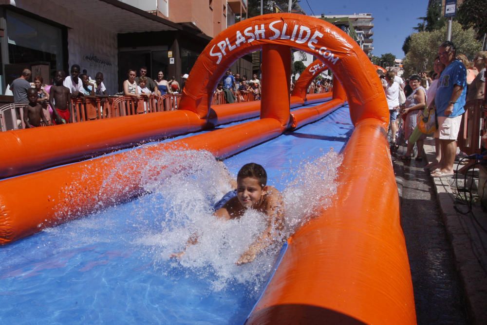 Lloret inaugura el tobogan aquàtic «Splash Slide»