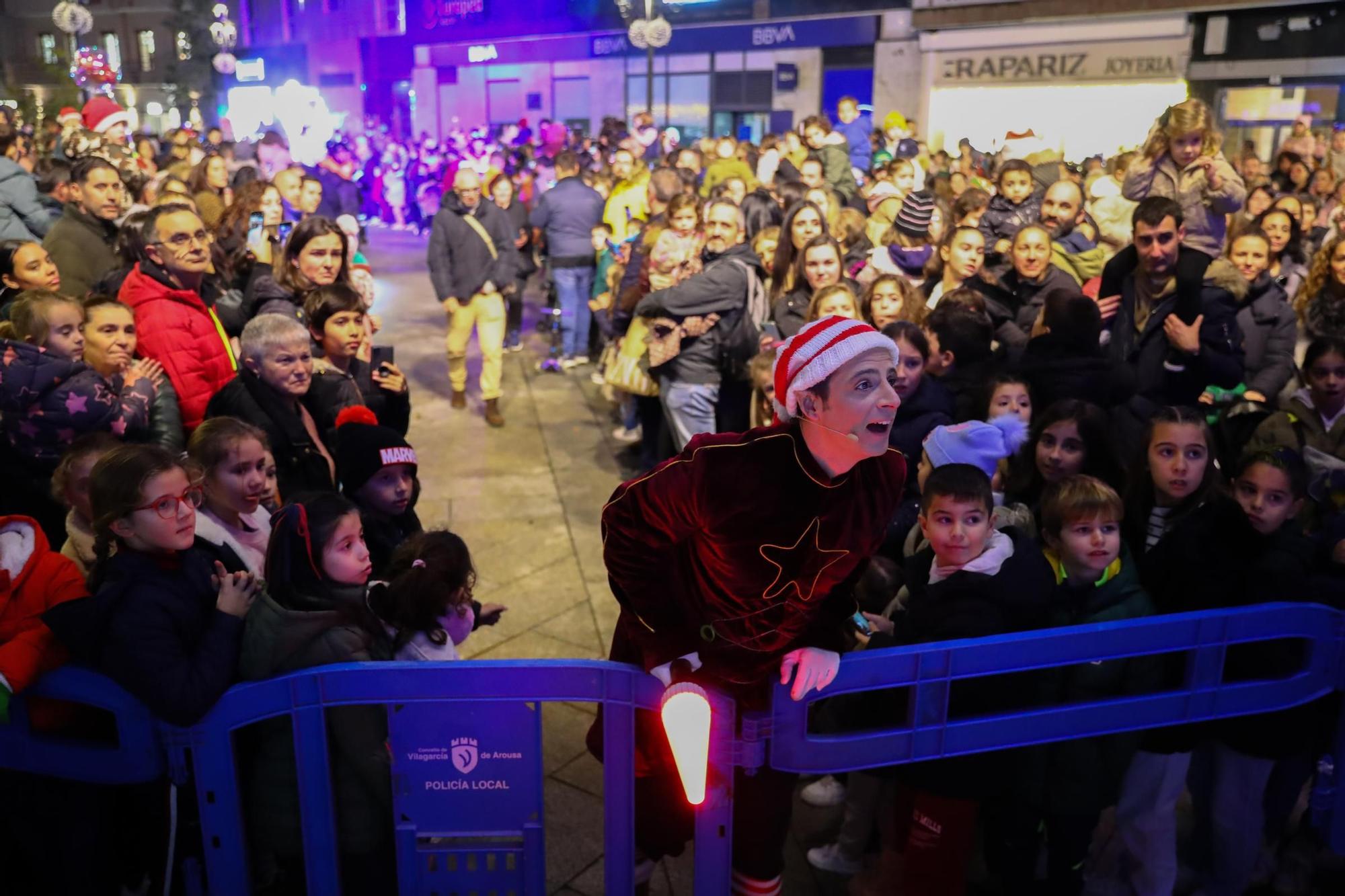 La Navidad ya deslumbra en Vilagarcía