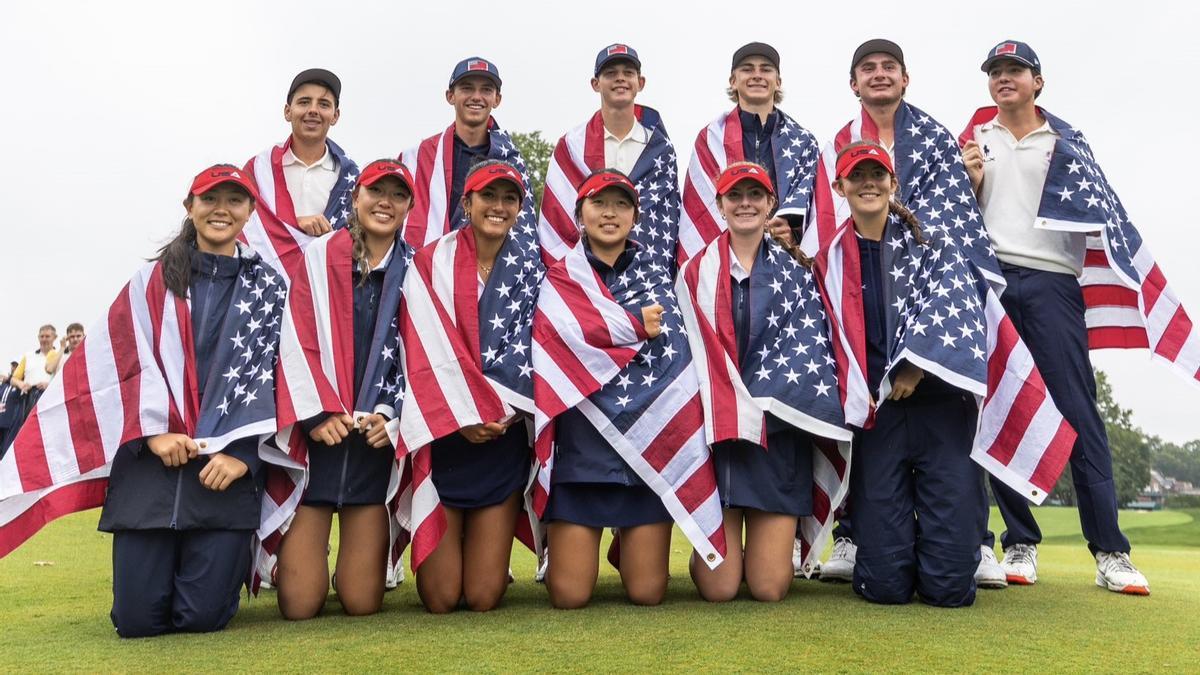 Estados Unidos recupera la Junior Ryder Cup, a la espera que los profesionales también lo hagan en Bethpaga Black