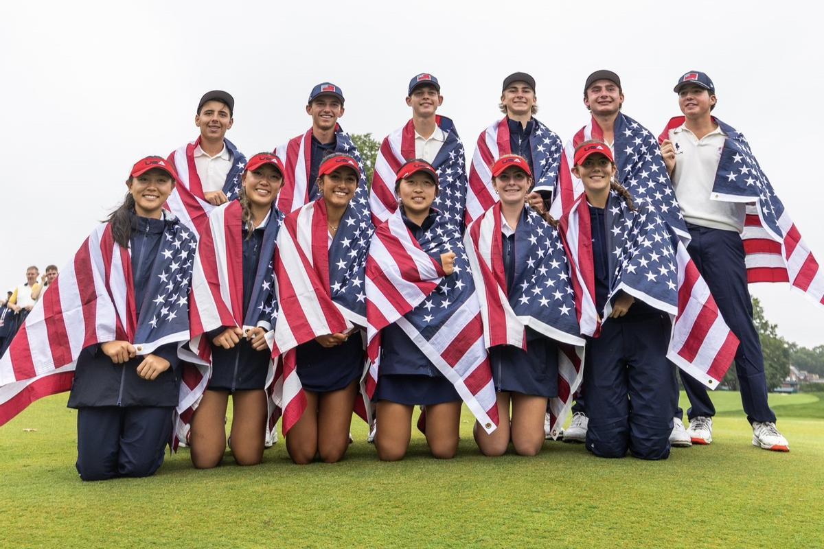 Estados Unidos recupera la Junior Ryder Cup, a la espera que los profesionales también lo hagan en Bethpaga Black
