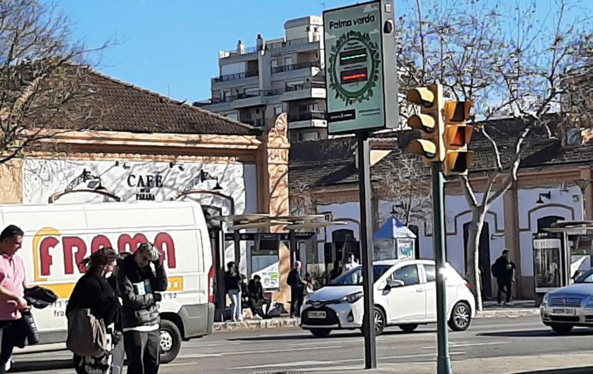 El contador de árboles está fuera de servicio.