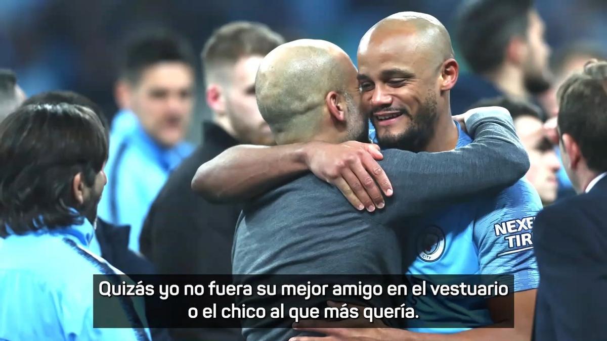Kompany: "A Guardiola le debo la convicción de que podía ser entrenador"