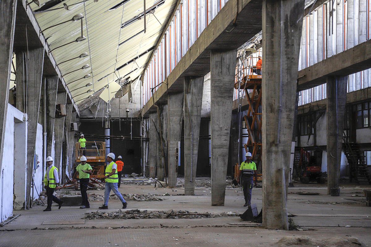 El comienzo de las obras del Campus de FP de Córdoba, en imágenes