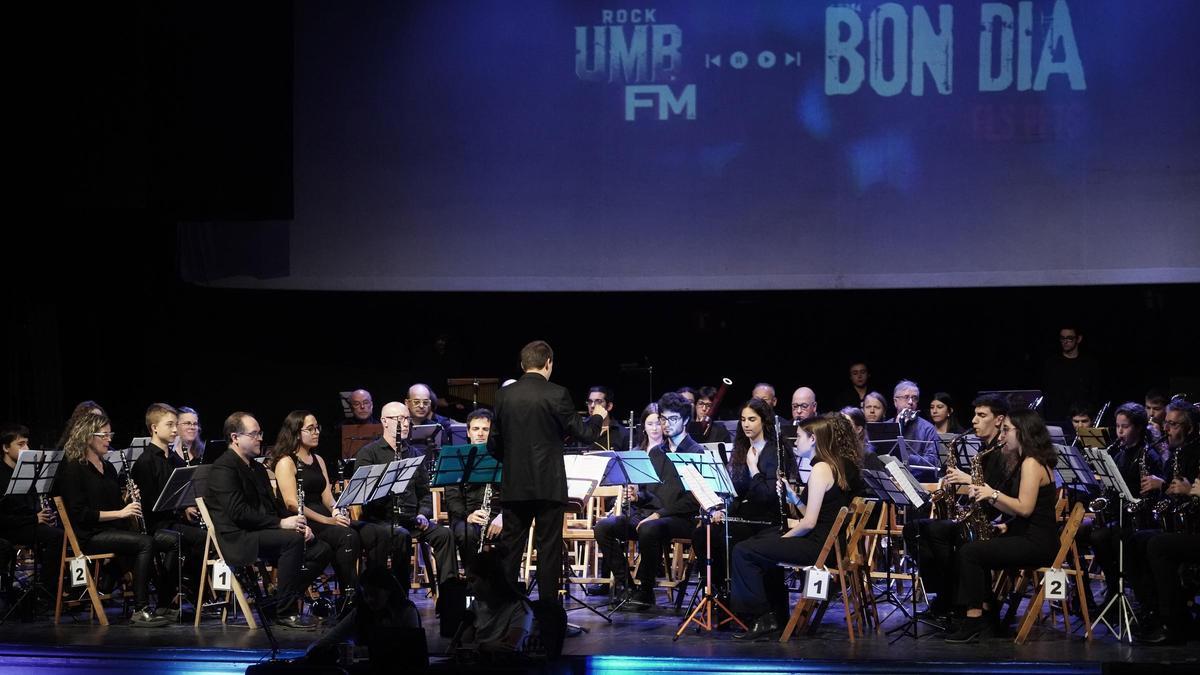 Un moment del concert de Santa Cecília