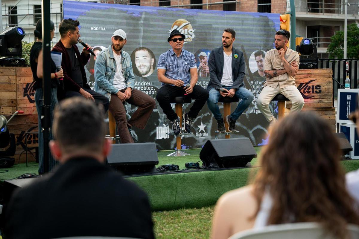 Xanguito, Negre, Kaisfest, DJ Conejo Manso, Aina Losange al segon esdeveniment d'Idò.