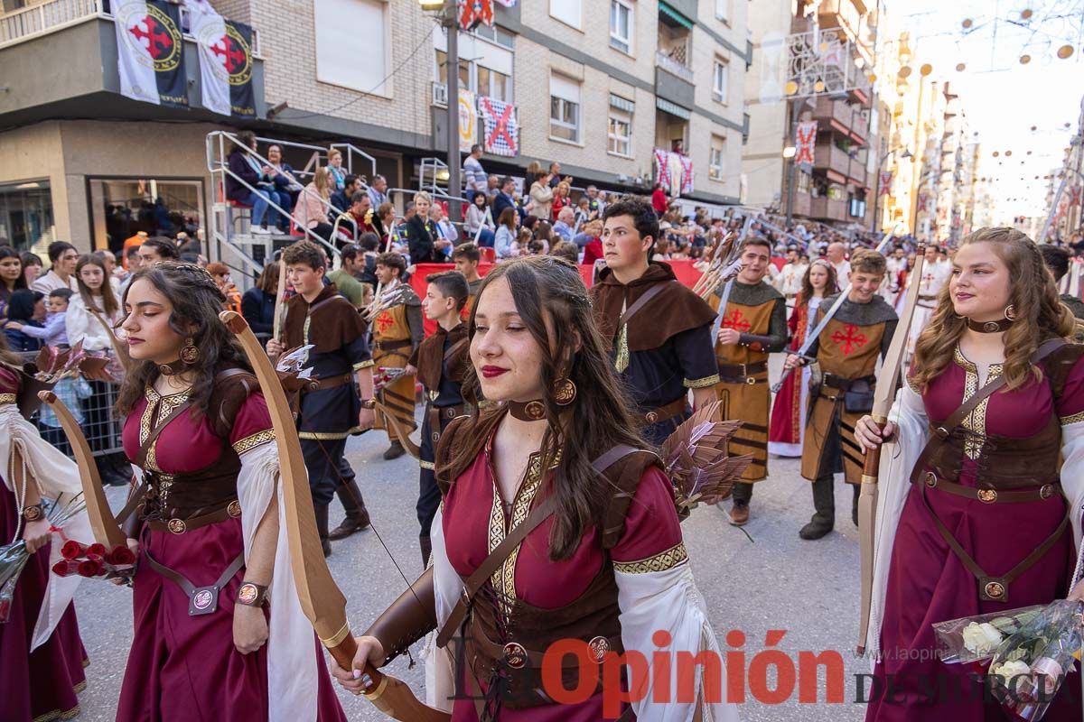 Procesión de subida a la Basílica en las Fiestas de Caravaca (Bando Cristiano)