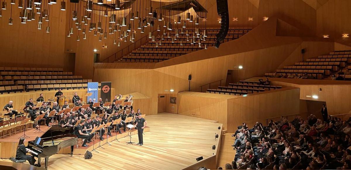 El concierto benéfico tuvo lugar el 21 de noviembre en el Auditorio de Zaragoza.