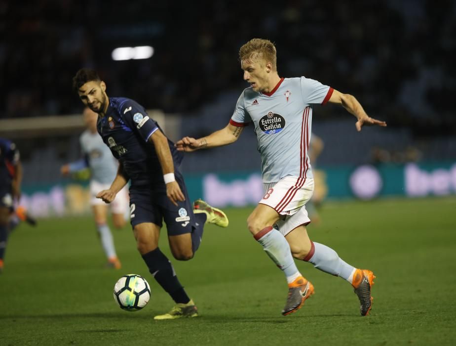 Las mejores fotos del empate entre el Celta y el Espanyol en la jornada 23 en Balaídos.