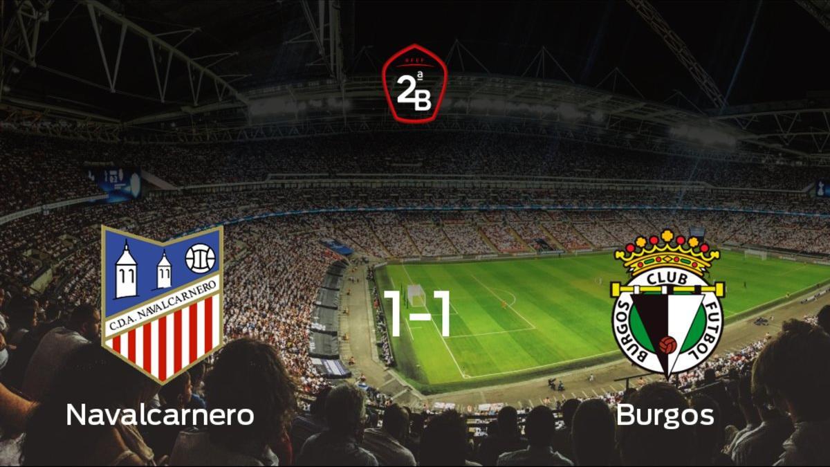 Empate a 1 entre el Navalcarnero y el Burgos