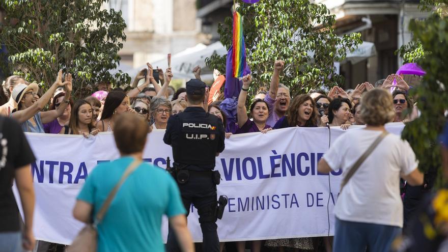 Las feministas salen en bloque para pedir una diputación &quot;que luche por la igualdad&quot;