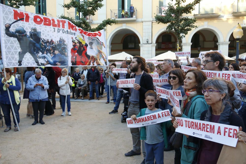 Concentració a Girona contra el judici 'farsa'