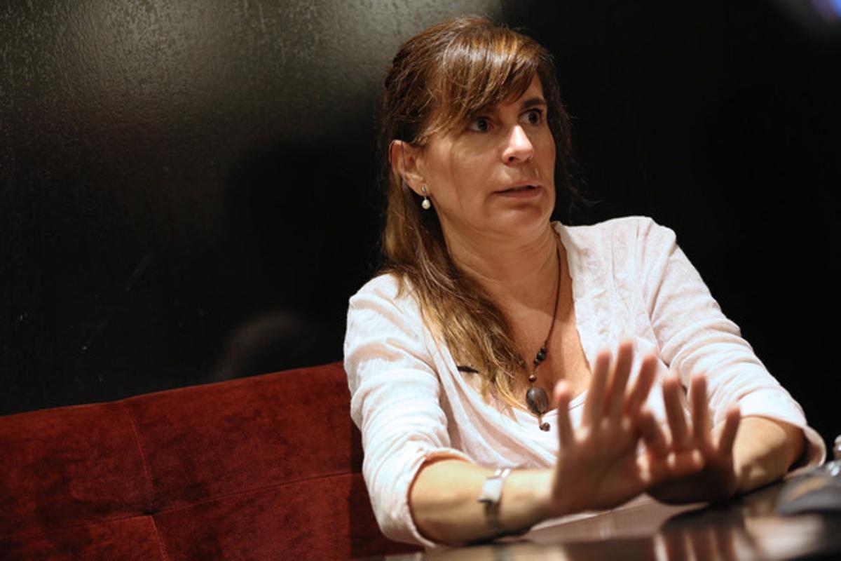 María {Victoria} Álvarez, durant una entrevista amb EL PERIÓDICO, l’agost passat. María {Victoria} Álvarez, durant una entrevista amb EL PERIÓDICO, l’agost passat.