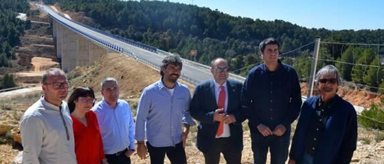 Abierta al tráfico la  N-232 entre Morella  y Ràfels, en Aragón