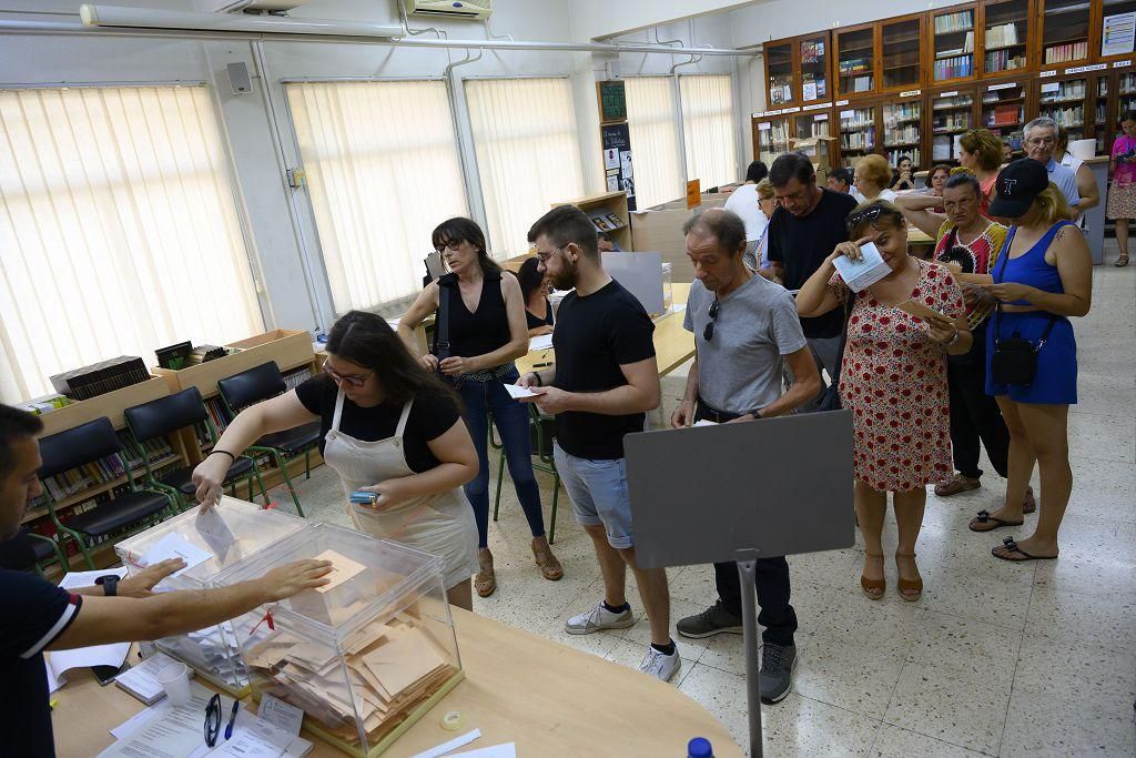 Jornada electoral en Cartagena