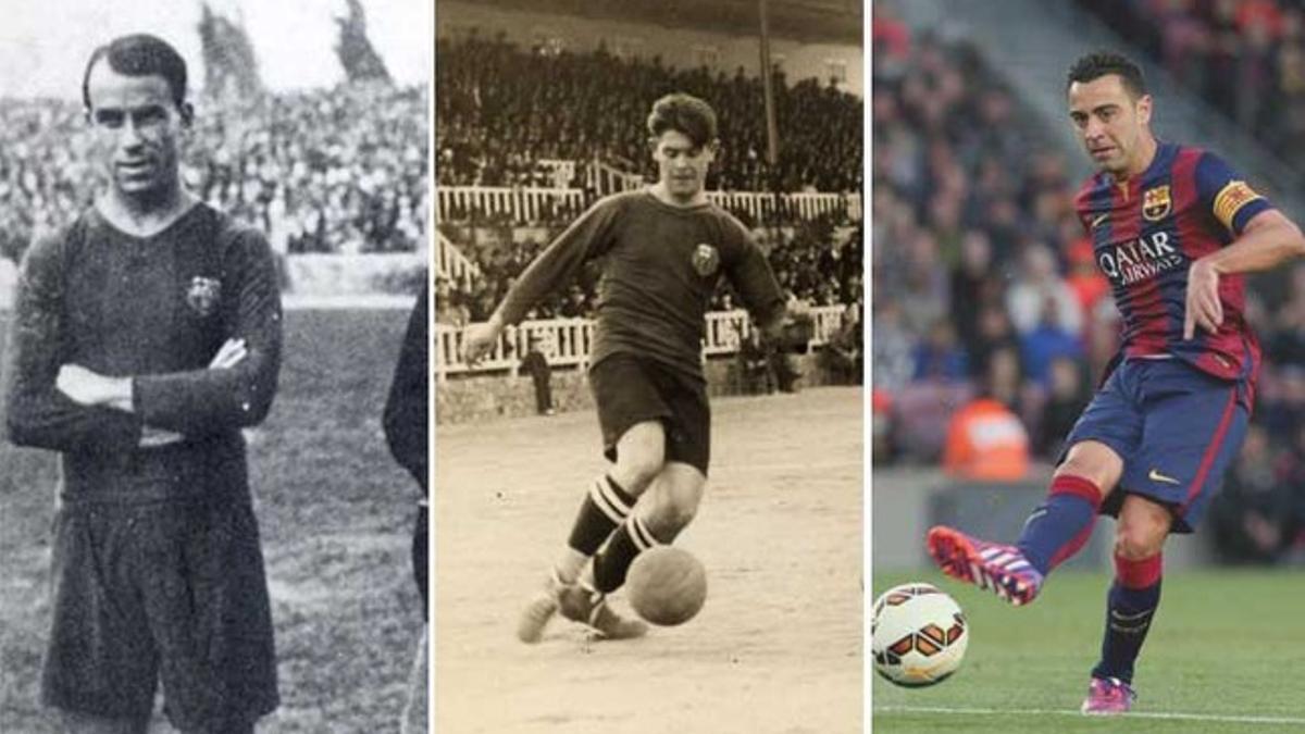 Samitier (75 partidos de Copa con el Barça), Piera (71) y, si Xavi juega contra el Athletic, 70. También puede hacer historia en el torneo del KO