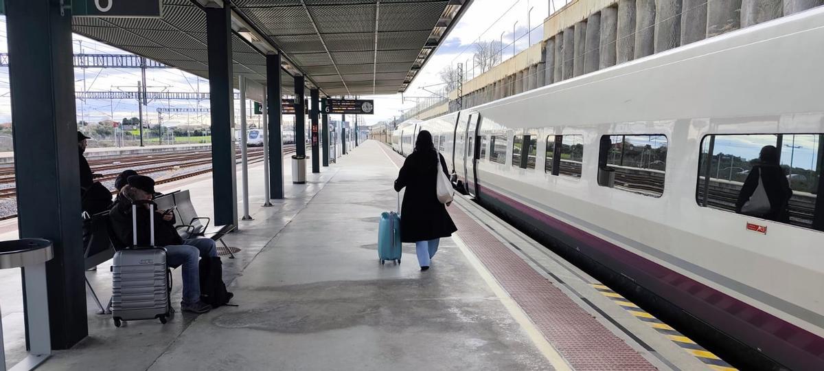 Imatge d'arxiu de l'estació de Figueres-Vilafant.