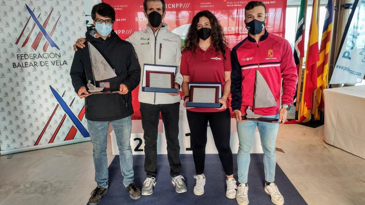 Carlos Martínez y María Martínez, campeones de la Copa de España ILCA 6