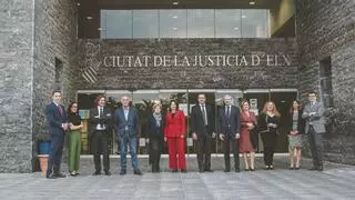 Diego García presenta a los letrados su lista como candidato al Colegio de Abogados de Elche